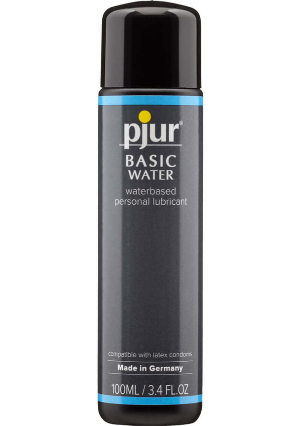 Pjur Basic Water 100ml Bottle – Premium Water-Based Personal Lubricant for Smooth Intimacy and Superior Glide
