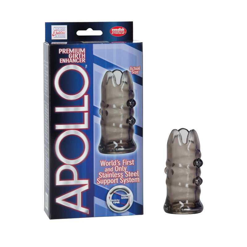 California Exotic Novelties Apollo Premium Girth Enhancer Smoke at $14.99