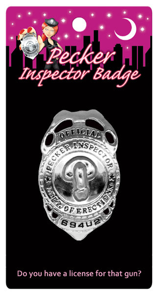 Kheper Games Pecker Inspector Badge at $5.99