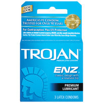Paradise Products TROJAN ENZ (LUBED) 3PK at $3.99