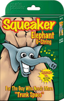 NOVELTY SQUEAKER ELEPHANT G-STRING O/S-0