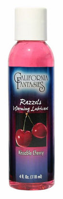 California Fantasies California Fantasies Razzels Cherry Warming Lubricant 4 Oz at $11.99