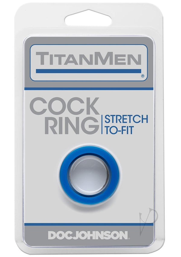 Titanmen Cock Ring Blue-0