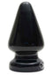 TitanMen Ass Servant 6-Inch beginner butt plug in black from Doc Johnson with dual-density construction for comfortable exploration.