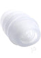 TitanMen Tool Box Clear UR3 Masturbator by Doc Johnson - Soft, Inviting Exterior with Ribbed Interior for Ultimate Pleasure