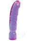Crystal Jellies 12-inch Big Boy Dong in purple for a girthy and fulfilling sensation.