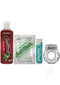 GoodHead For Him Kit in Mystical Mint flavor with oral enhancement gel, mints, lip balm, and vibrating ring.
