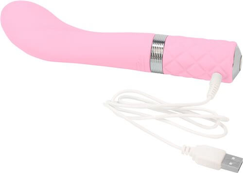 BMS Enterprises Pillow Talk Sassy G-Spot with Swarovski Crystal Pink Vibrator at $57.99