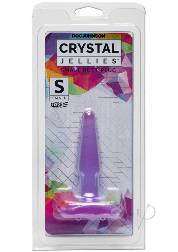 Crystal Jellies Anal Plug Sm Purple-0