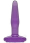 Crystal Jellies Anal Plug Sm Purple-1