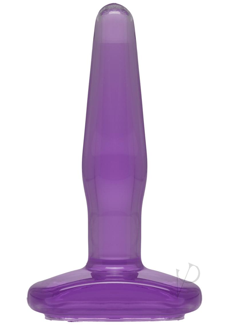 Crystal Jellies Anal Plug Sm Purple-1