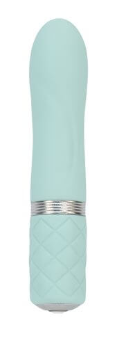 BMS Enterprises Pillow Talk Flirty Vibe with Swarovski Crystal Teal Blue at $31.99