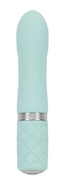 BMS Enterprises Pillow Talk Flirty Vibe with Swarovski Crystal Teal Blue at $31.99