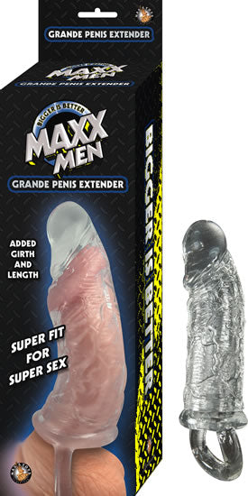 Nasstoys Maxx Men Grande Penis Sleeve Clear at $17.99