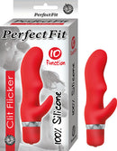 Nasstoys Perfect Fit Clit Flicker Red Vibrator at $21.99