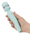 BMS Enterprises PILLOW TALK CHEEKY WAND VIBE W/SWAROVSKI CRYSTAL TEAL at $45.99