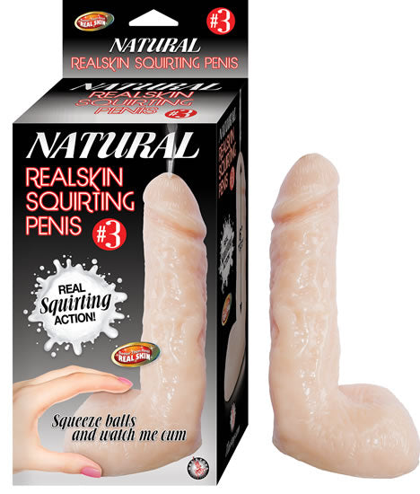 Nasstoys Natural Realskin Squirting Penis number 3 Dildo at $34.99