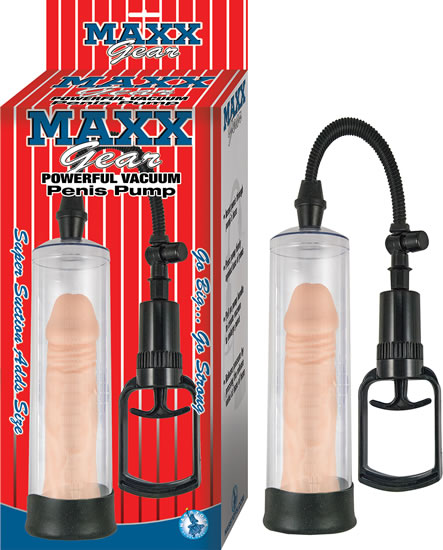 Nasstoys Maxx Gear Powerful Penis Pump Clear at $24.99