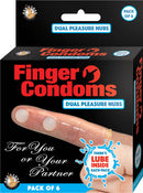 Nasstoys Finger Condoms 6 Per Box at $13.99