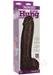 Doc Johnson Vac U Lock Realistic Hung Ur3 Cock 12.5 Inch Black Dildo in packaging showcasing lifelike design and detailed craftsmanship.