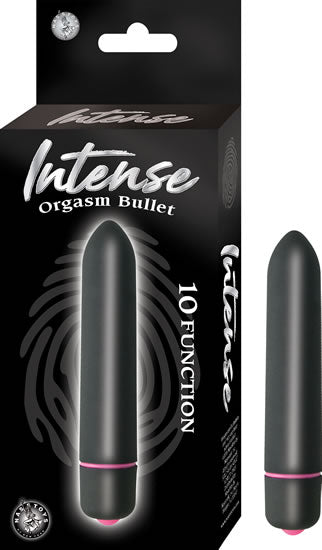 Nasstoys Intense Orgasm Bullet Vibrator Black 10 functions at $11.99