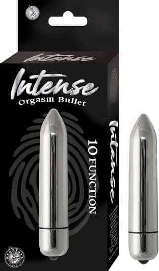 Nasstoys Intense Orgasm Bullet Vibrator Silver at $11.99