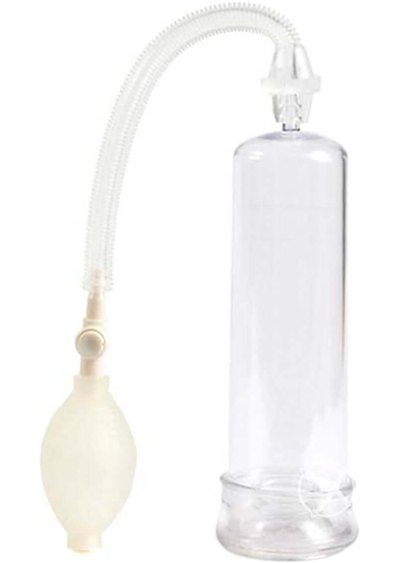 So Pumped Clear Male Enhancement Pump for performance enhancement- no sleeve, transparent design for confidence boost.