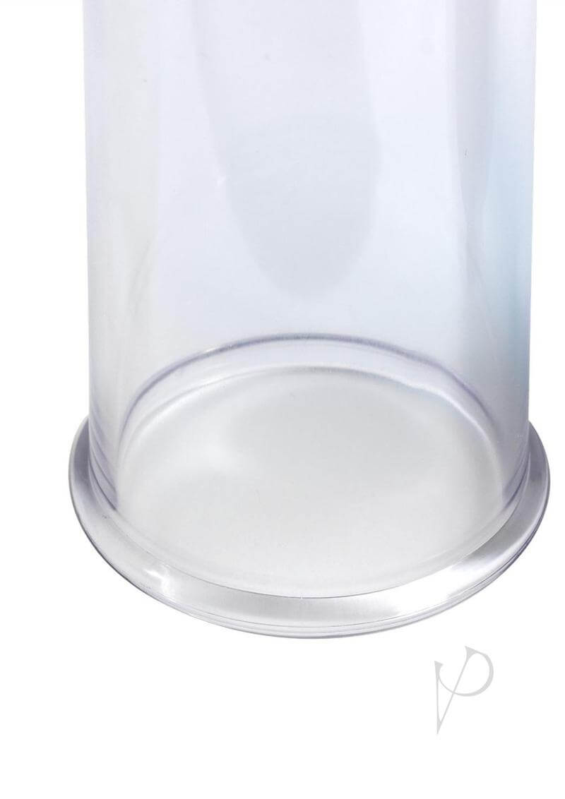 Clear cylinder of So Pumped male enhancement pump for performance and confidence boost.