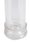 Clear male enhancement pump without sleeve for performance boost