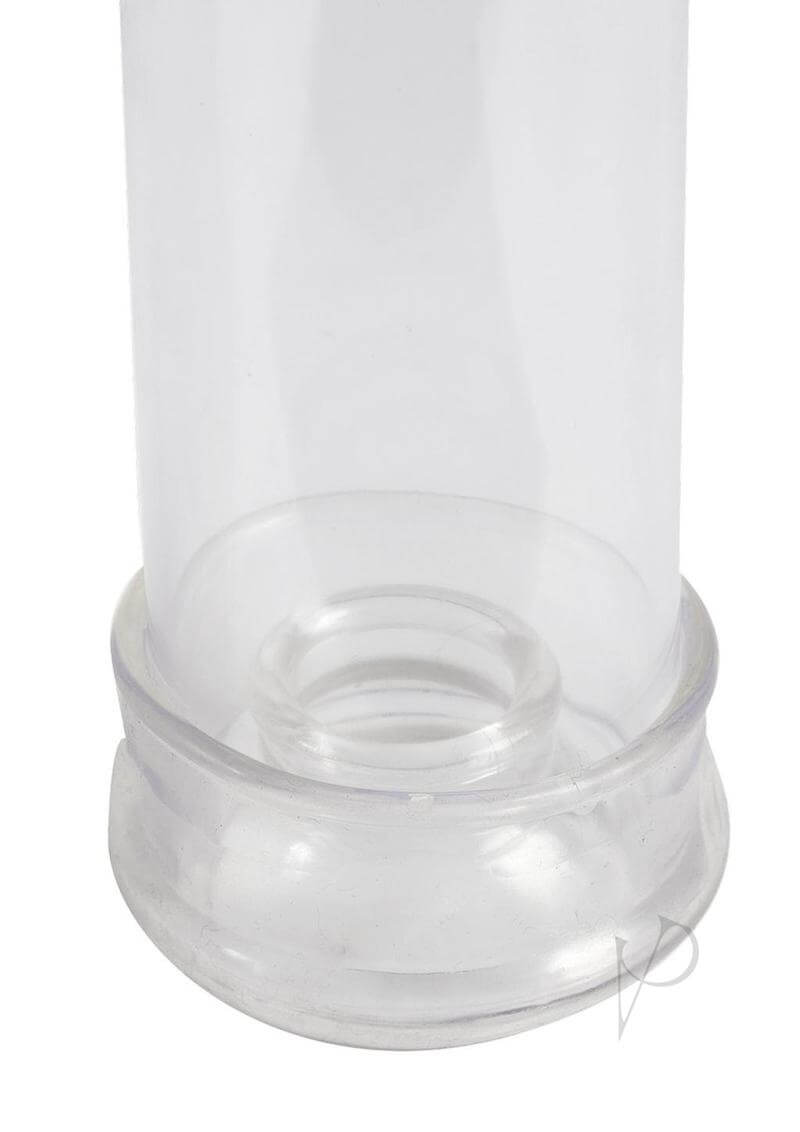 Clear male enhancement pump without sleeve for performance boost
