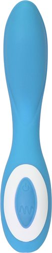 BMS Enterprises Wonderlust Serenity G-Spot Vibrator Blue at $39.99