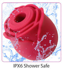 Cloud 9 Novelties Cloud 9 Health and Wellness Rose Suction Stimulator Red at $44.99