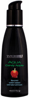 Wicked Lubes Wicked Aqua Candy Apple Lube 2 Oz at $8.99