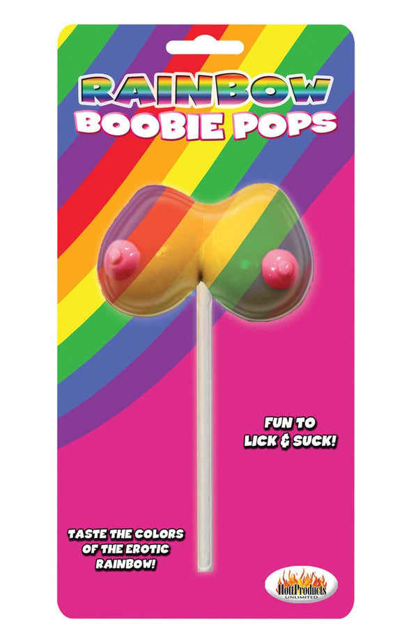 HOTT Products Rainbow Boobie Candy Pop at $3.99