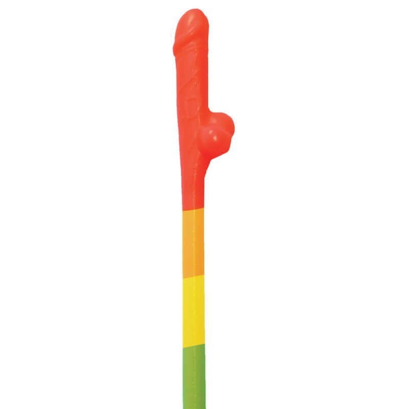 HOTT Products RAINBOW PECKER STRAWS 10PK at $5.99