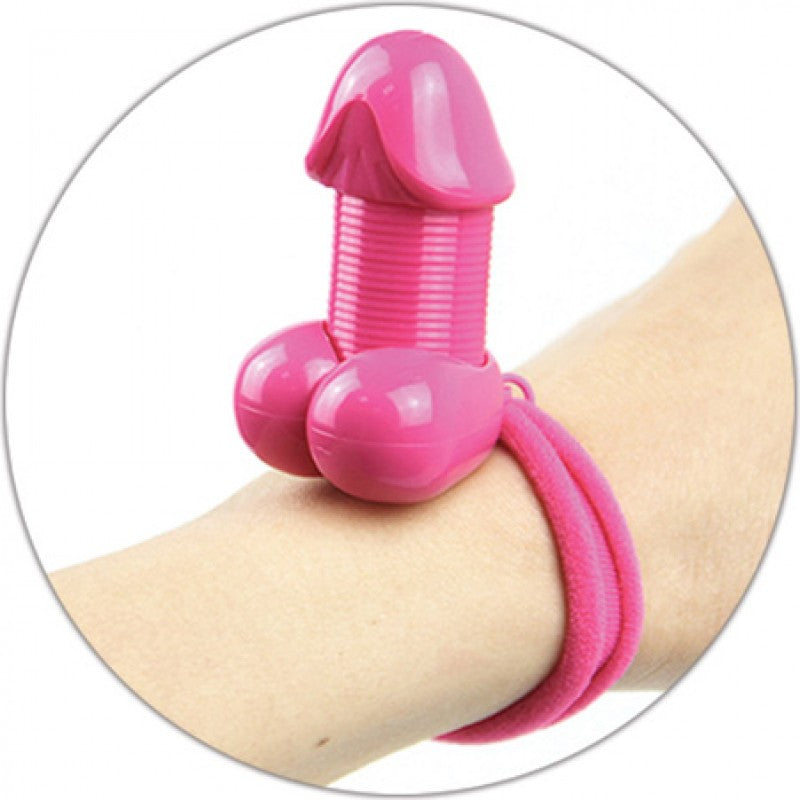 HOTT Products Pecker Lastick Hair Tie Pink at $3.99