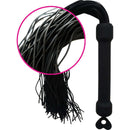 WHIP IT BLACK PLEASURE WHIP W/ TASSELS-1