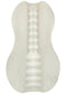 Mood Exciter Frost ULTRASKYN stroker with dual entrances and stimulating massage beads.