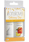 Oralove Delicious Duo Peaches and Cream Set, lickable lubricants for intimate pleasure