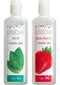 Oralove Delicious Duo mint and strawberry flavored lubricants for oral play.