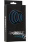 OptiMALE 3-Piece Thin C-Ring Set in Black, Enhanced Performance Silicone Rings Packaging