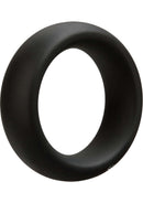 Optimale Thick 40mm Black Silicone C-Ring for enhanced erections and extended ejaculation.