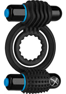 Optimale Vibrating Double C-ring Black-1