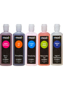 Mood Pleasure For Her Multi Pack featuring five intimate enhancement gels: Berry, Stimulating, Sensitizing, Watermelon, and Tightening.