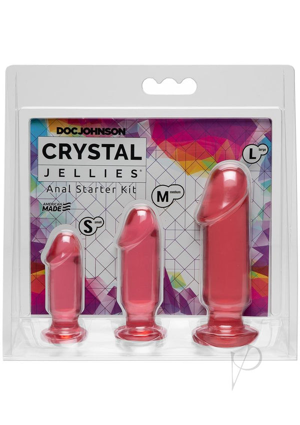 Crystal Jellies Anal Starter Kit Pink-0