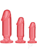 Crystal Jellies Anal Starter Kit Pink-1