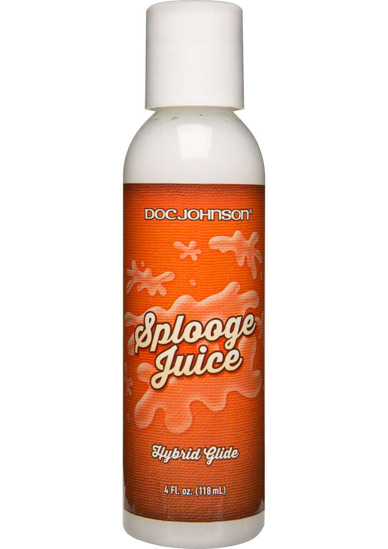 Splooge Juice Hybrid Glide 4oz cum-like lubricant bottle by Doc Johnson