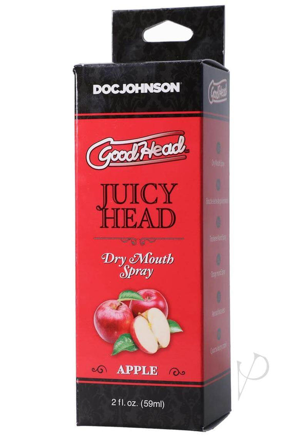 GoodHead Juicy Head Apple Dry Mouth Spray 2 fl. oz. packaging.