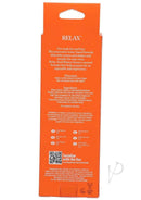 RELAX Anal Relaxer packaging showing instructions and ingredients for a comfortable anal experience.