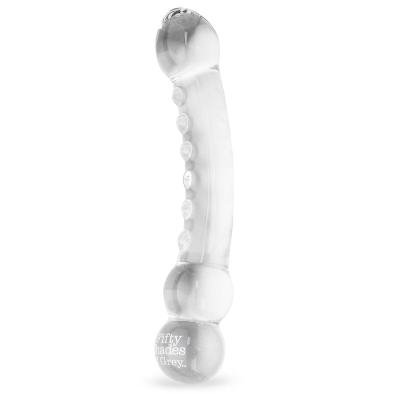 Love Honey Fifty Shades of Grey Official Collection Drive Me Crazy Glass Massage Wand at $29.99